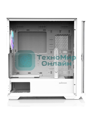 Компьютерный корпус MidiTower Zalman Z10 DUO White (без блока питания) (Zalman Z10 DUO White)
