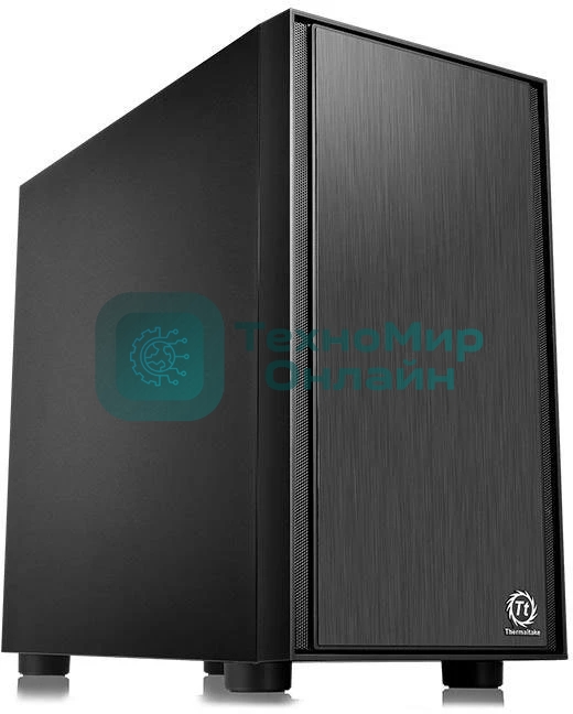 Компьютерный корпус Thermaltake Versa H17 черный без БП mATX 1xUSB 2.0 1xUSB 3.0 audio bott PSU
