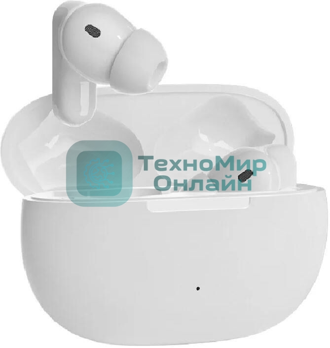 Беспроводные TWS наушники AKSBERRY B27 Voice Pro белый, внутриканальные, Bluetooth, до 4 ч