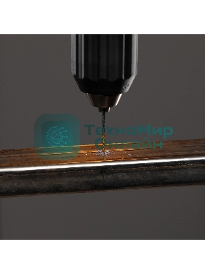 Сверло по металлу Denzel 2 мм, HSS-Tin, Golden Tip, 10 шт.