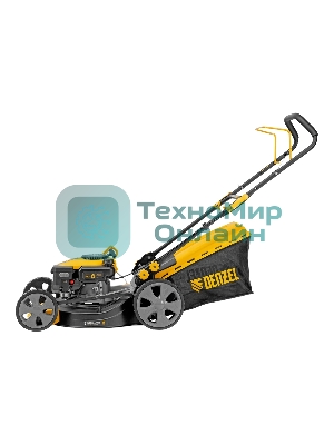 Газонокосилка бензиновая Denzel GLD-460-K, 150 см3, 46 см, 50 л