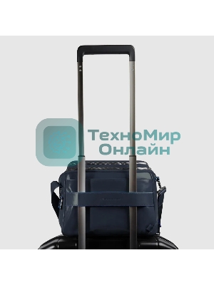 Сумка Piquadro Blue Square CA6900B2/BLU2 темно-синяя натур.кожа