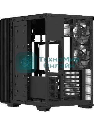 Компьютерный корпус Formula V Line Crystal Z7 PA Black, ATX, TYPE-C*1, USB3.0*1, Front+Side Glass, SIDE 3x PERFORMANCE ARGB, REAR 2x PERFORMANCE ARGB