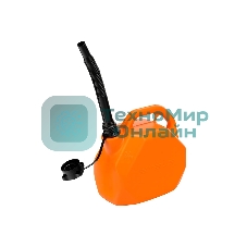 Канистра для ГСМ Stels пластиковая, со скошенными углами, 5 литров