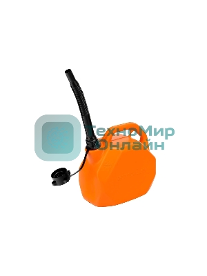 Канистра для ГСМ Stels пластиковая, со скошенными углами, 5 литров