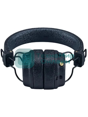 Беспроводные/проводные наушники Marshall Major V синий, накладные, Bluetooth + проводной, беспроводная зарядка, до 100 ч