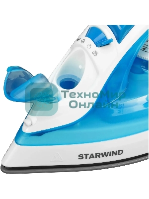 Утюг Starwind SIR2045 1800 Вт голубой/белый