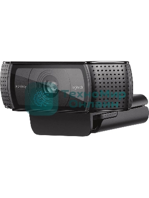 Веб-камера Logitech C920e 1920x1080, 30 кадр/с, USB Type-A, микрофон (2 шт, шумоподавление), автоматическая фокусировка, автоосвещение, шторка приватности, универсальное крепление