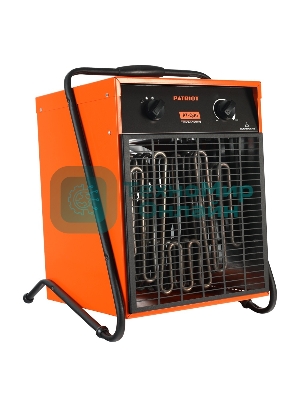 Тепловентилятор Patriot PT-Q 30, оранжевый/черный, 15/30 кВт, 400В, терморегулятор