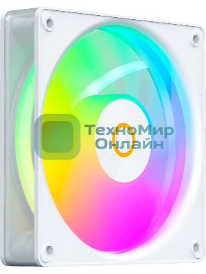 Вентилятор для корпуса Ocypus Gaммa F12 Elite WH ARGb 3 IN 1, 120x120x25мм, 4-PIN PWM, 600-1800 RPM, 26 DBA MAX, HYDRO BEARING