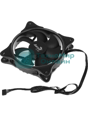 Вентилятор для корпуса Aerocool/Formula Eclipse 12 черный, 120 мм, 1200 об/мин, 19.8 дБ, 6 pin