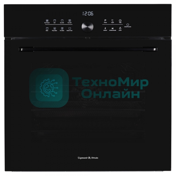 Духовой шкаф электрический Zigmund & Shtain E 168 B черный