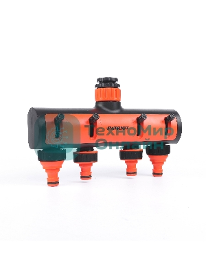 Распределитель PATRIOT WTA 4, 4 канала, пластик (1/2