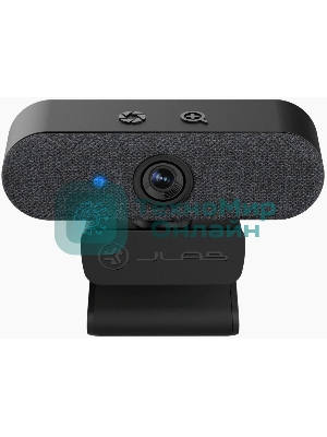 Веб-камера JLab Epic 2560x1440, 30 кадр/с, USB Type-A, микрофон (2 шт), автоматическая фокусировка, автоосвещение, универсальное крепление