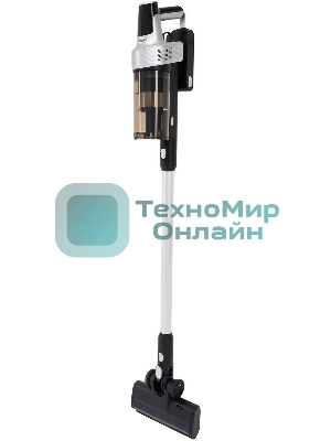 Пылесос вертикальный Vitek VT-CLS01LIGHT темно-серый/серебристый, питание от аккумулятора, 250 Вт, уборка сухая, пылесборник 0.55 л