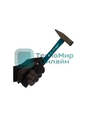 Молоток слесарный Gross 10273 300 г, квадратный боек, фиберглассовая обрезиненная рукоятка