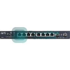 Коммутатор мультигигабитный Smart L3 Lite Zyxel NebulaFlex XMG1915-10E, 8xRJ-45: 1/2.5G, 2xSFP+, бесшумный (без вентилятора)