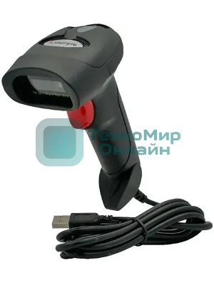 Сканер штрих-кода ручной Meferi MS25C (MS25C-HL5OWWST) 1D/2D, проводной, USB, черный