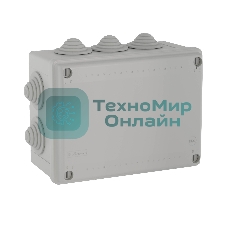 Коробка распределительная DKC 54100 ОП 190х140х70, 10 каб.ввод., IP55