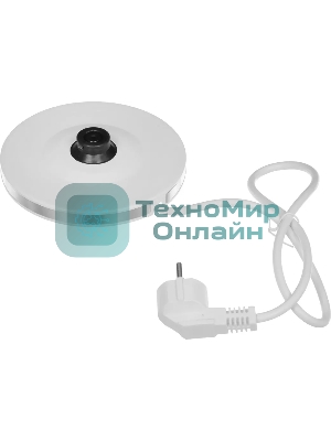 Чайник электрический Candy QA00A1M00RU 1.7л. 2200Вт белый корпус: пластик (CK-100)