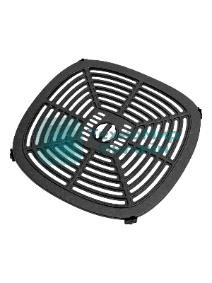 Аэрогриль JVC JK-MB058 черный, 1750 Вт, 7 л, механическое управление, 8 программ