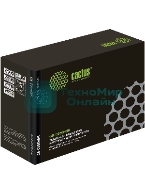Картридж лазерный Cactus CS-C056HBK черный (21000 стр.) для Canon imageCLASS LBP320 Series/540 Series