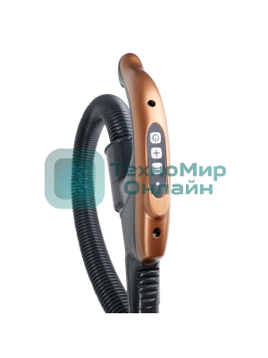 Пылесос Centek CT-2543 серый/бронзовый, 450/2400 Вт, уборка сухая, пылесборник контейнер 3 л