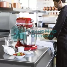 Миксер с подъемной чашей KitchenAid 5KSM7990XEER Professional 6.9 л красный
