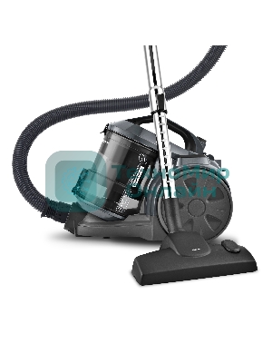 Пылесос Centek CT-2545 серый/черный, 400/2220 Вт, уборка сухая, пылесборник контейнер 1.5 л