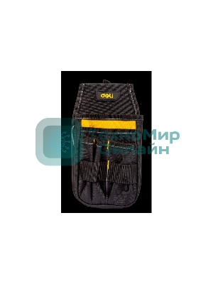 Поясная сумка монтажника Deli DLP11