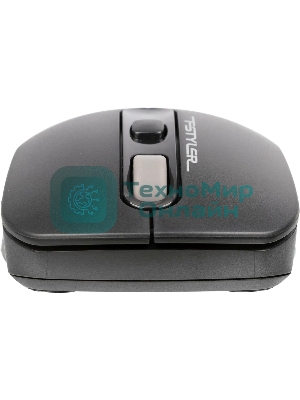 Мышь беспроводная A4Tech Fstyler FG10S черный/серый, 2000 dpi, радиоканал, USB, кнопки - 4