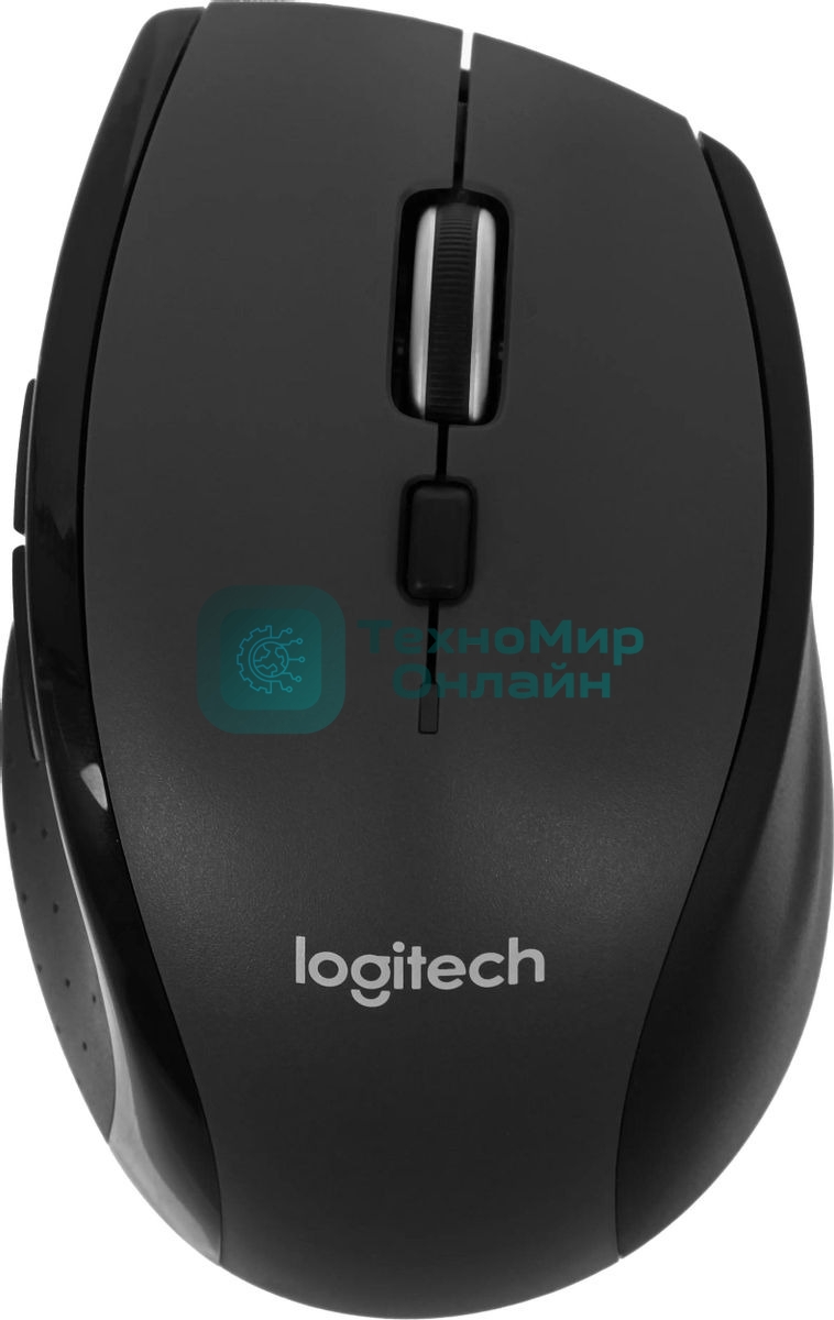 Мышь беспроводная Logitech M705 черный, 1000 dpi, радиоканал, USB, кнопки - 7