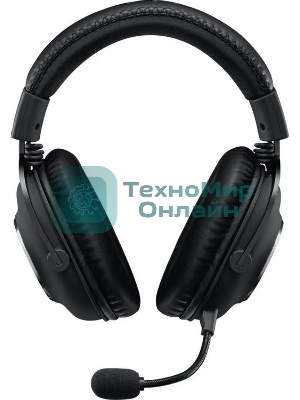 Гарнитура проводная Logitech Headset G PRO X Gaming - черный - USB