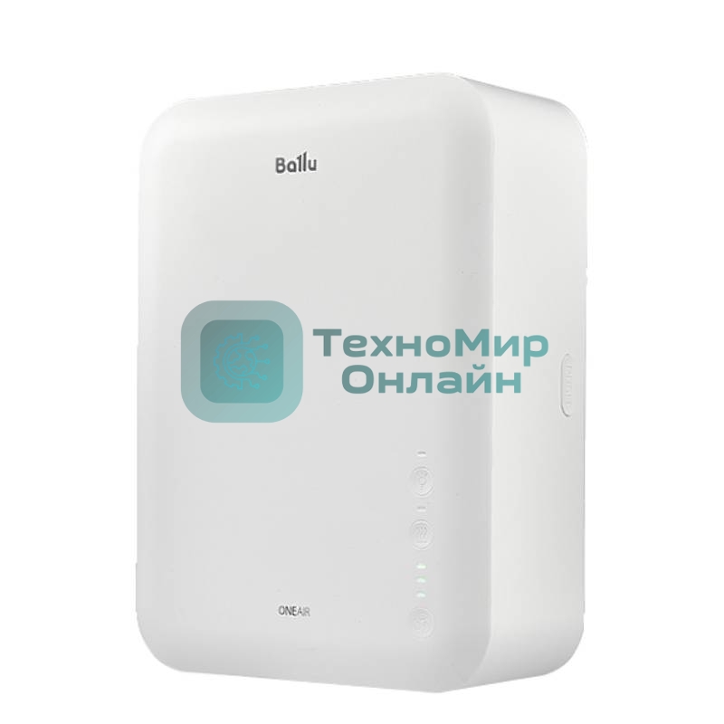 Очиститель воздуха Ballu ONEAIR ASP-80 белый, 30 м², HEPA-фильтр