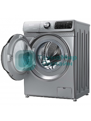 Стиральная машина Бирюса WM-SM814/03 M Металлик, загрузка фронтальная 8 кг, 1200 об/мин, класс А+++