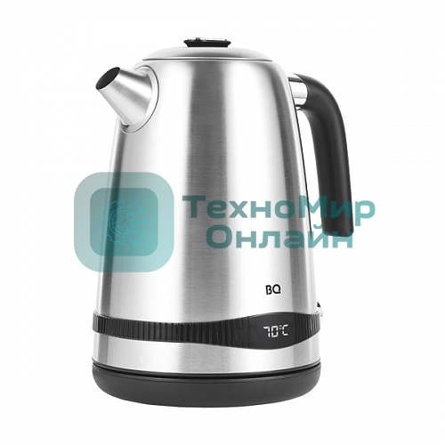 Чайник электрический BQ KT1724SW черный/стальной