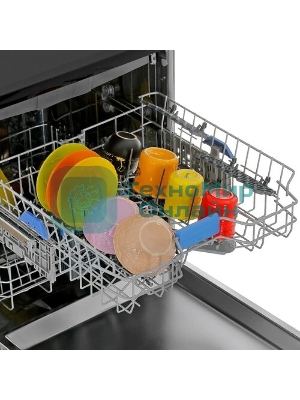 Посудомоечная машина Beko BDFN25521B, чёрный, 59.8 см, 15 компл., сушка конденсационная, 44 дБ, класс A