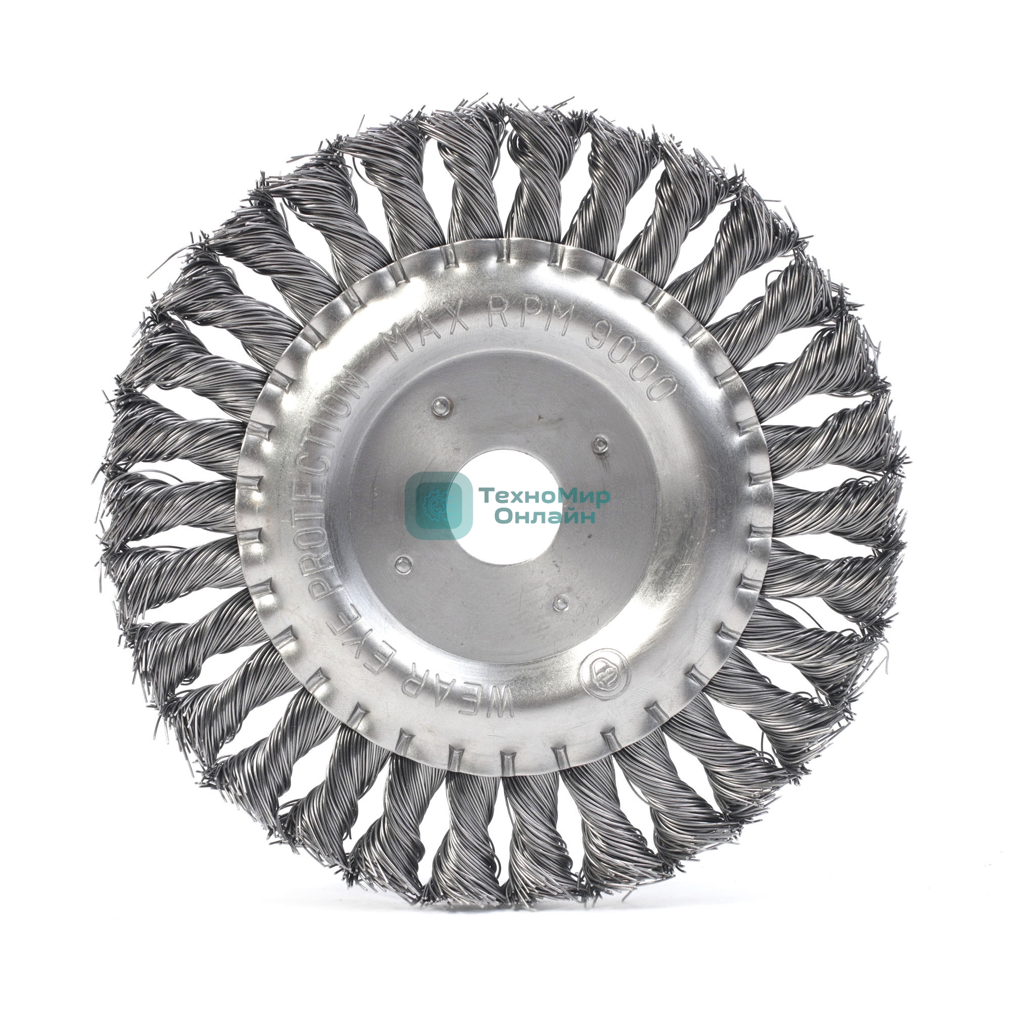 Щетка круглая витая (150х22.2 мм) EDGE by PATRIOT 813010012