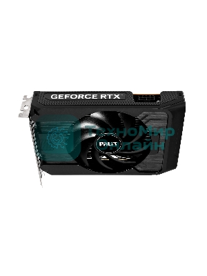 Видеокарта Palit GeForce RTX 5050 StormX OC, NVIDIA RTX 5050, 8 ГБ GDDR6, 128 бит, PCI-e 5.0, 1xHDMI, 3xDP, 2617 МГц