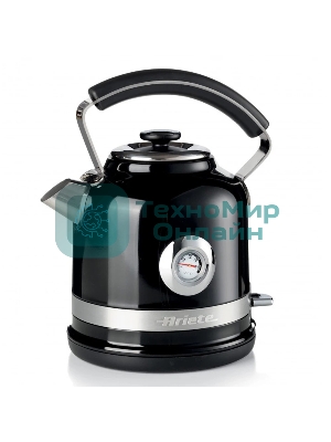 Чайник электрический Ariete Moderna 2854/02 черный 2000 Вт, 1.7 л