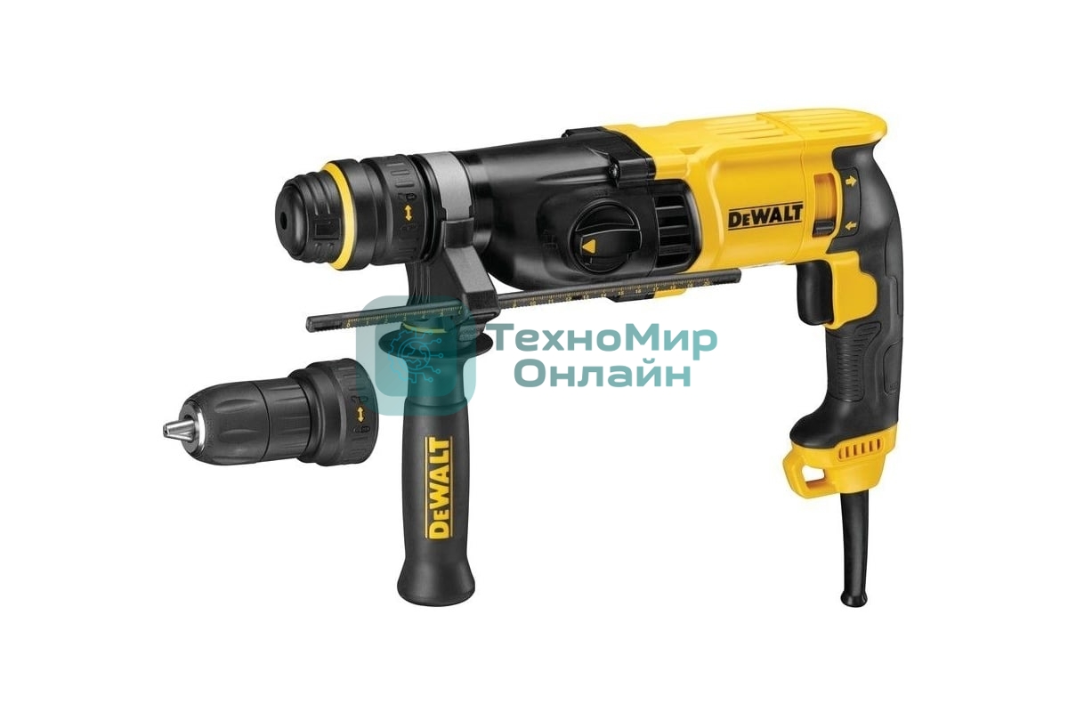 Перфоратор DeWalt D25134K-KS SDS-plus уд.:3Дж 800Вт