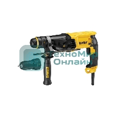 Перфоратор DeWalt D25134K-KS SDS-plus уд.:3Дж 800Вт