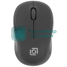 Мышь беспроводная Oklick 665MW черный, 1000 dpi, радиоканал, USB, кнопки - 3