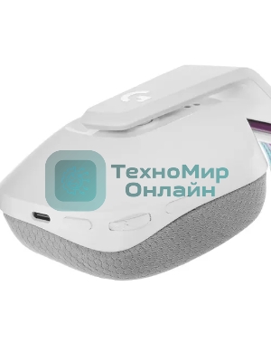 Наушники LOGITECH G733 беспроводные игровые белые (USB, 2,4 ГГц, PRO-G 40 мм, RGB подсветка, 981-000886/981-000883)