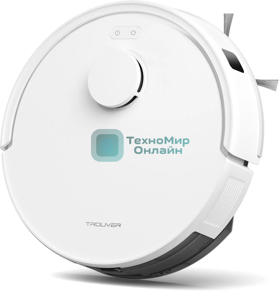 Пылесос-робот Dreame Trouver E20 Pro белый, 3200 мAч Li-Ion, уборка сухая/влажная, пылесборник контейнер 0.33 л
