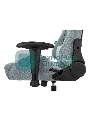 Кресло Бюрократ VIKING KNIGHT LT28 FABRIC серо-голубой, ткань, 120 кг, механизм качания