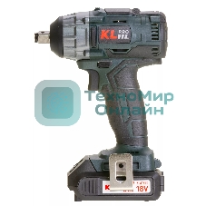 Профессиональный бесщеточный гайковерт аккумуляторный KLPRO KLSS18B-20 (18В, Li-ion-2шт, 2.0А·ч, 250Нм, 2 скорости, подсветка,З/У,в кейсе)