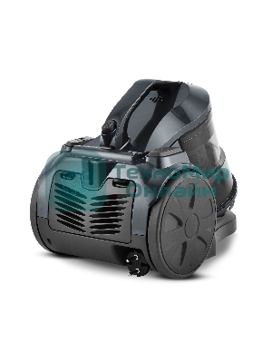 Пылесос Centek CT-2545 серый/черный, 400/2220 Вт, уборка сухая, пылесборник контейнер 1.5 л