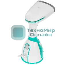 Отпариватель BQ SG1005H белый/бирюзовый, 1500 Вт, 25 г/мин, 280 мл