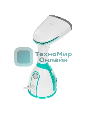 Отпариватель BQ SG1005H белый/бирюзовый, 1500 Вт, 25 г/мин, 280 мл